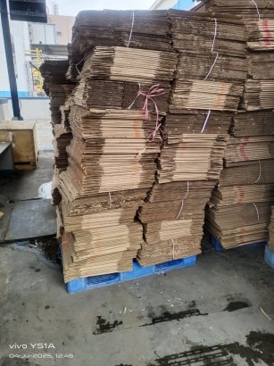 Disposal of wet affected“ Carton boxes, label's, gums, HDPE & Other items ”